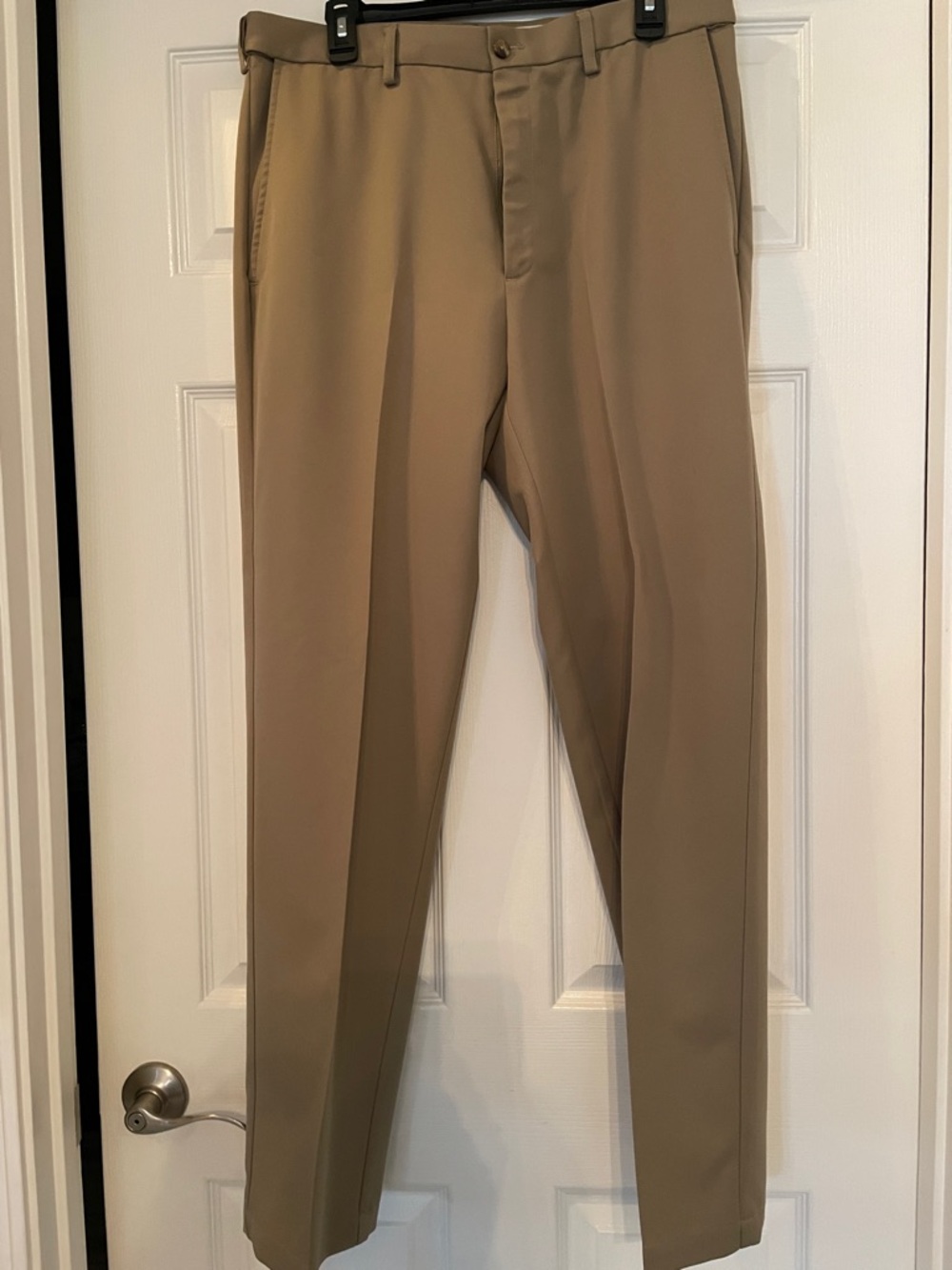 Men's Dress Pants - Khaki Straight Fit